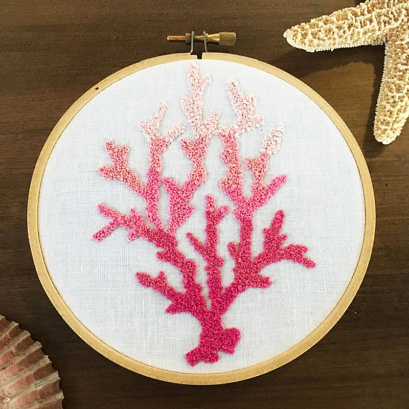 

Embroidery DIY Handmade Creative Novice Beginner Basic Ribbon Embroidery Three-dimensional European Embroidery Material Package