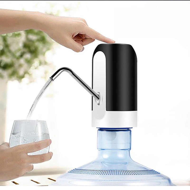

USB Smart Electric Water Dispenser Water Pump Automatic Pumping Water Pressure Device for Gallon Drinking Bottle Barrel Portable