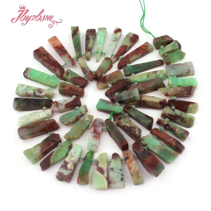 5x10-7x33mm Charoite опал, кварц, Агатовая палочка рыхлый натуральный камень бусины для DIY для изготовления украшений ожерелья Браслет серьги 15" - Цвет: Opal