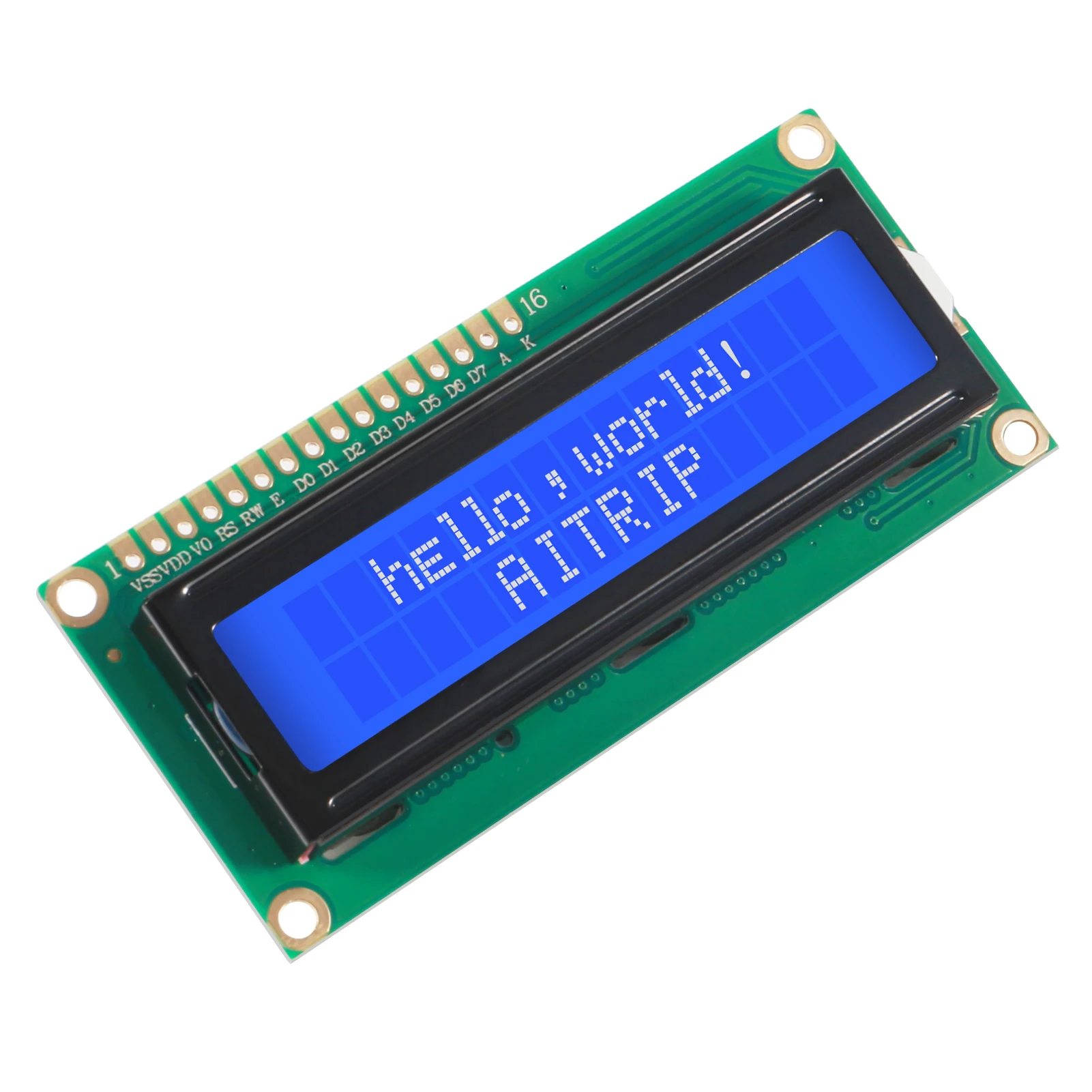 

LCD1602 1602 LCD Module Blue / Yellow Green Screen 16x2 Character LCD Display PCF8574T PCF8574 IIC I2C Interface 5V for arduino