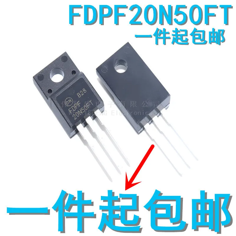 

10 ./ FDPF20N50FT 20N50 TO-220F Spot 20N50FT