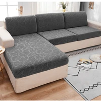tongdi lustrous elastic sofa cushion cover seat soft elegant all inclusive velvet luxury decor slipcover couch for livingroom