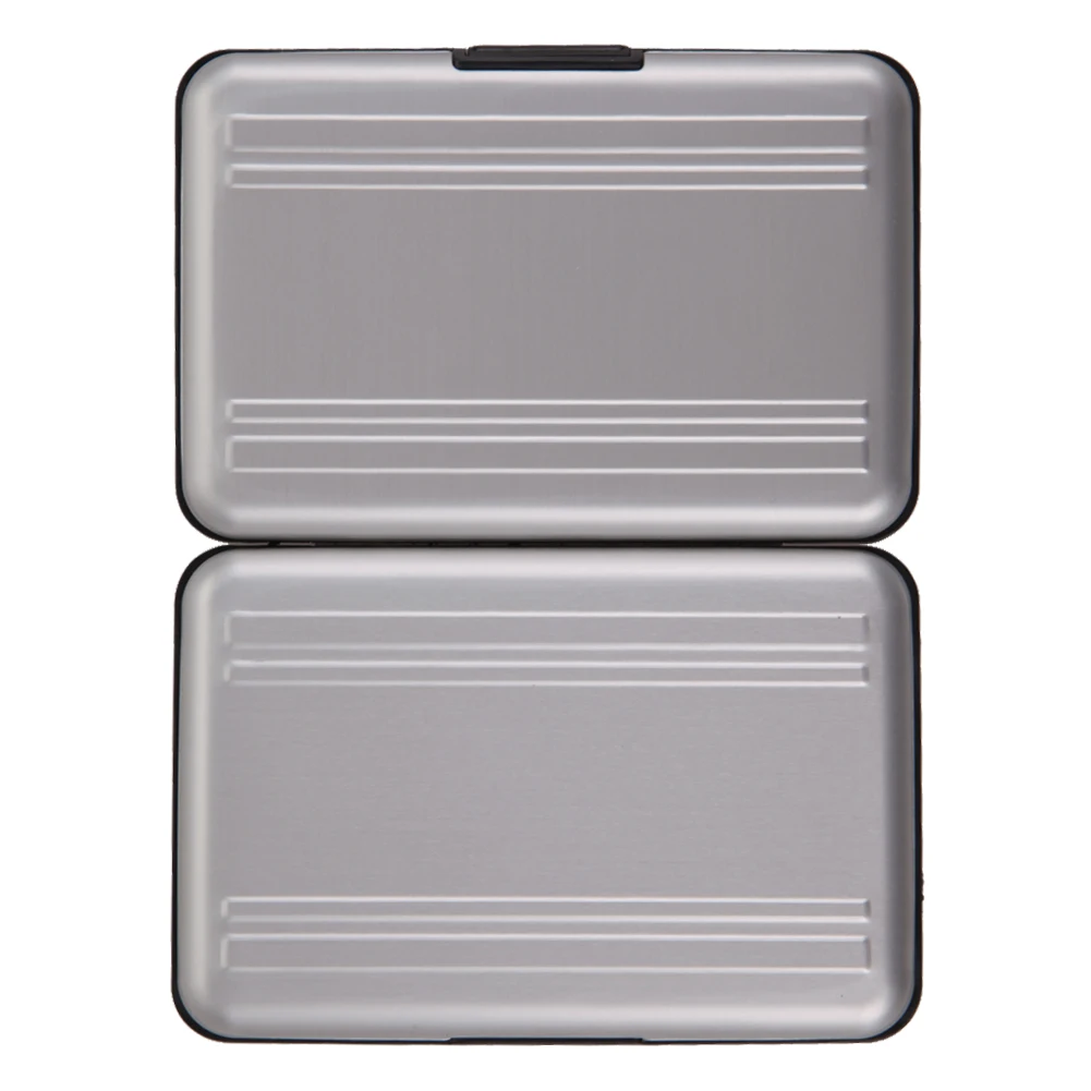 Портативная Серебряная пластиковая карта памяти чехол 16 слотов (8 + 8) для Micro SD/ SDHC/