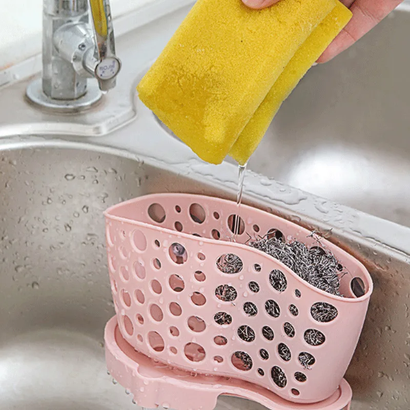 1 шт. полый органайзер для кухонной раковины|Подставки хранения и стеллажи| |