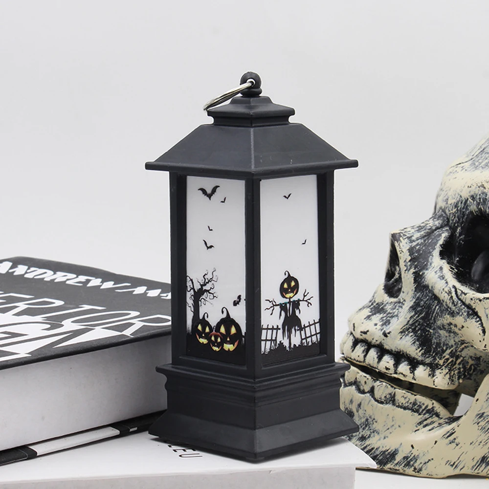 2020 Хэллоуин винтажный квадратный светильник в виде тыквы декоративный