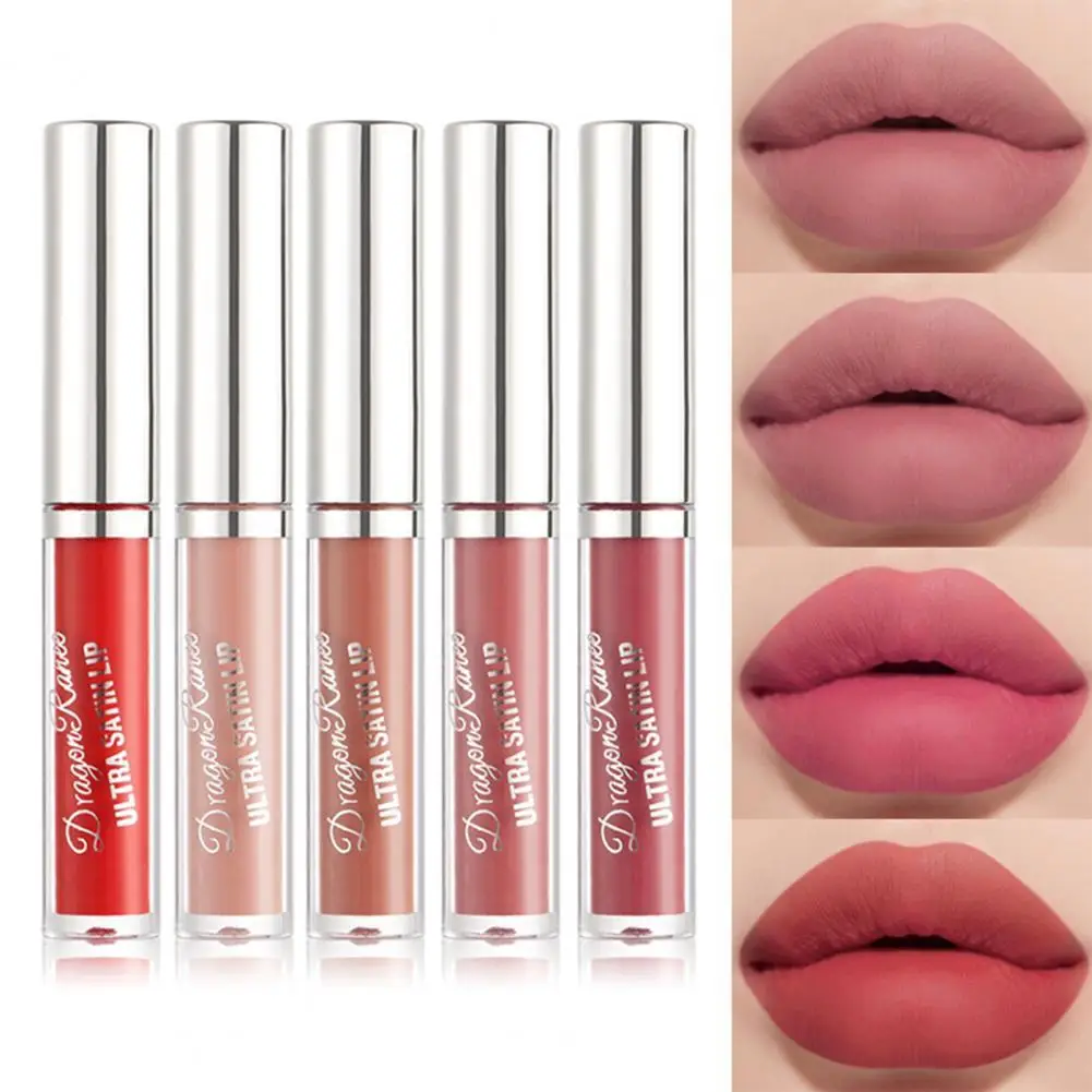 

2ml Makeup Velvet Matte Liquid Lipstick Long-lasting High Pigmented Cosmetics Non-Stick Cup Lip Gloss for Beauty