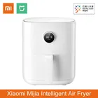 Xiaomi Mijia интеллигентая (ый) аэрофритюрница для приготовления блюд без 1500W 3.5L Электрический воздуха фритюрница без масла для выпечки обжига обезвоживания Mijia приложение управления