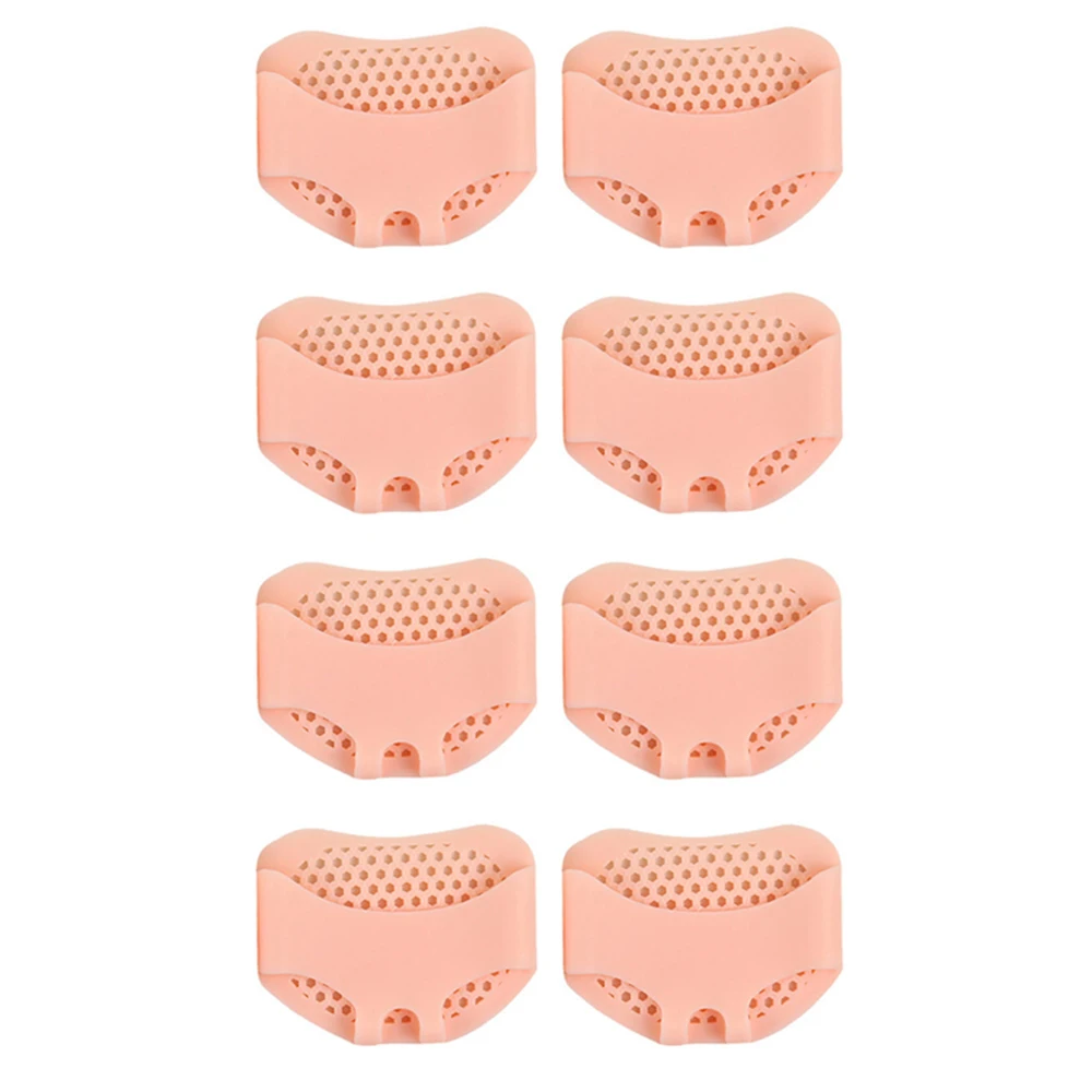

4 pairs Gel Metatarsal Foot Insoles Pads Cushions Forefoot Pain Support Front Foot Pad Feet Foot Care Tool Orthopedic Pad