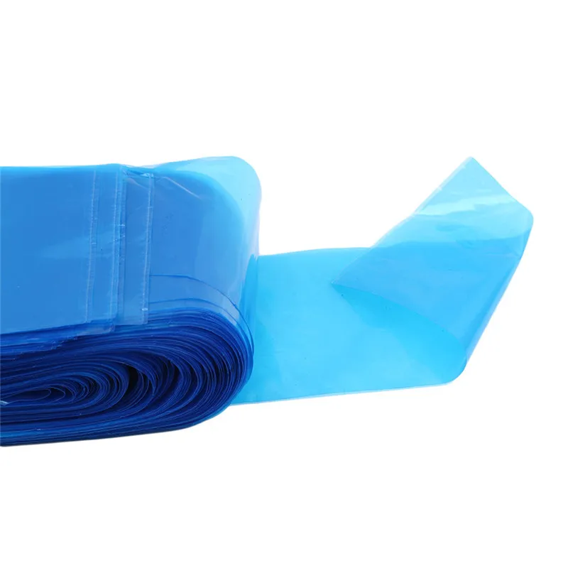 

100 PCS/pack Tattoo Machine Clip Cord Sleeve Bag Covers Plastic Blue Disposable Hook Line Bag Hygiene Safe Protection Bag