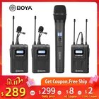 BOYA BY-WHM8 Pro ручной микрофон BY-WM8 Pro UHF Беспроводной однонаправленный динамический микрофон передатчик для сценической пленки ENG приемник