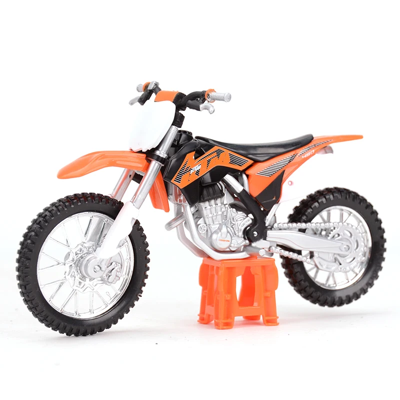 Maisto 1:18 KTM RC 390 690 640 Duke 450 520 525 литья под давлением модель мотоцикла из сплава игрушка - Цвет: 450 SX-F