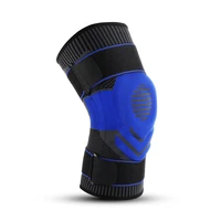 outdoor fitness running protection kneecap knitted warm keeping sports strap kneecap silicone cover protective gear