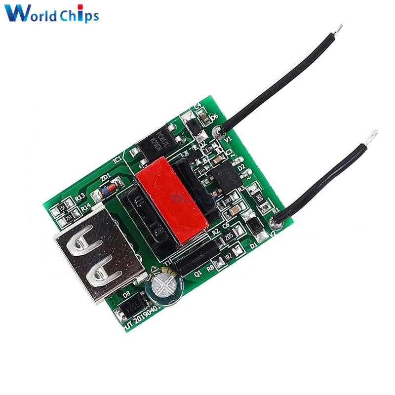 DC 12V 24V 36V 48V 72V to 5V 1A USB понижающий преобразователь модуль зарядного устройства