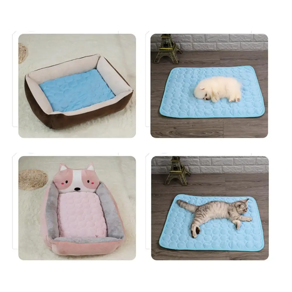 Летняя подстилка для собак летняя кровать маленьких/средних/больших собак/кошек