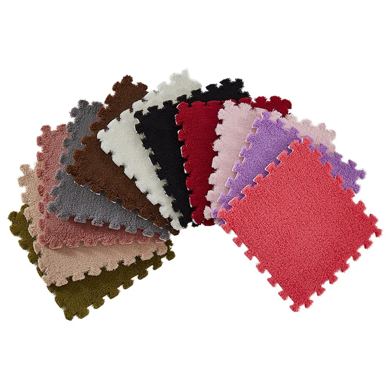 

50cm stitched pile mat mosaic carpet can be cut
