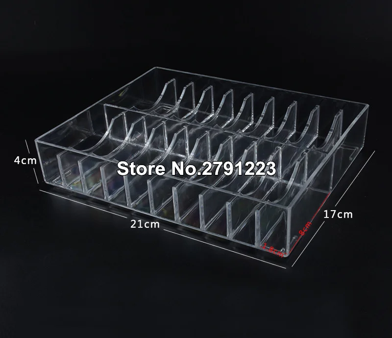 Прозрачная акриловая пудра подставка для торта чехол шкатулка драгоценностей