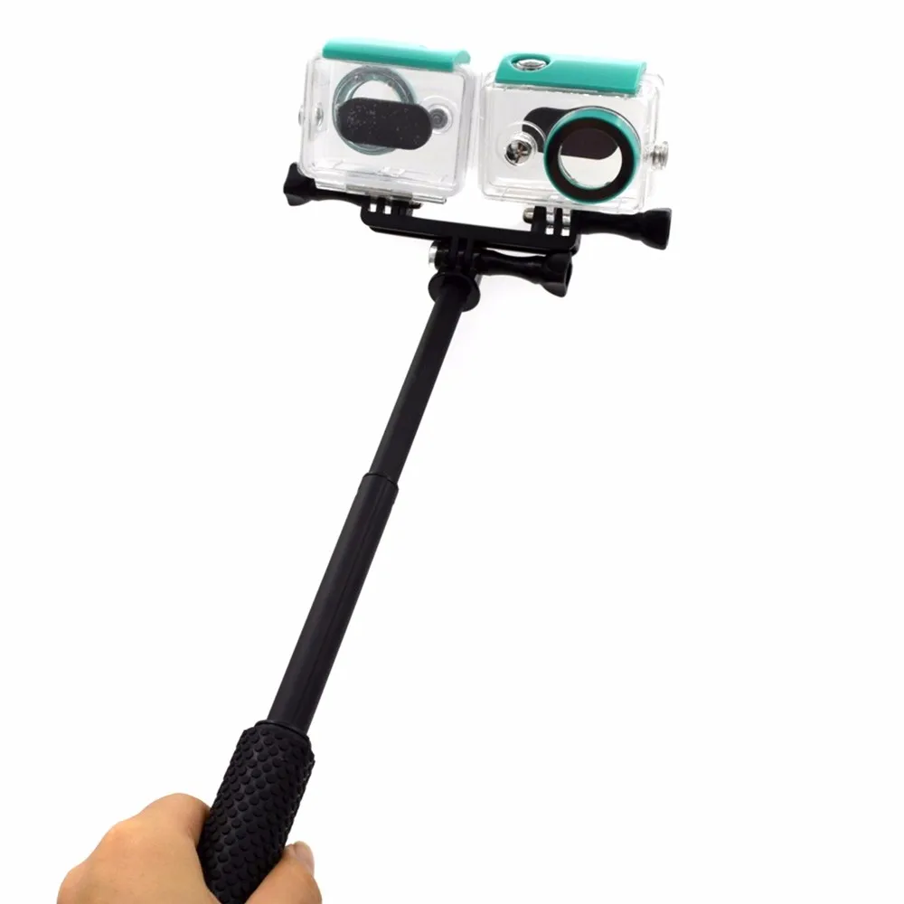 Двойной кронштейн мостовой Соединительный Винт для Gopro hero 10 9 8 7 6 5 4 3 + XiaoMi Yi SJ4000 SJ5000