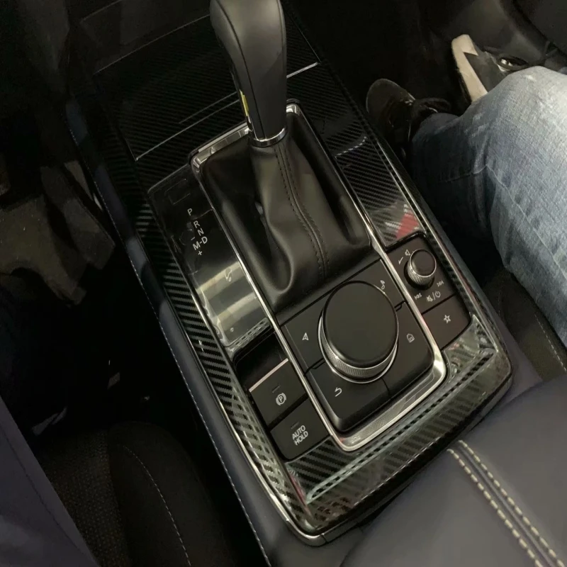 

Для Mazda Cx-30 Cx30 2020 2021 черная панель из нержавеющей стали для консоли переключения передач Панель консоли переключения передач панель Крышка отделка Аксессуары