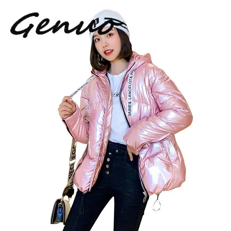 

Genuo New 2019 Fake Fur Parkas Women Down Jacket Jacket 2019 New Student Korean Version Loose Down Jacket Winter Jacket