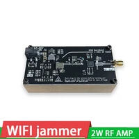 2 4g wifi jammer signal sweep frequency nearby interference shield 2w rf power amplifier for 2 4ghz bluetooth wimax