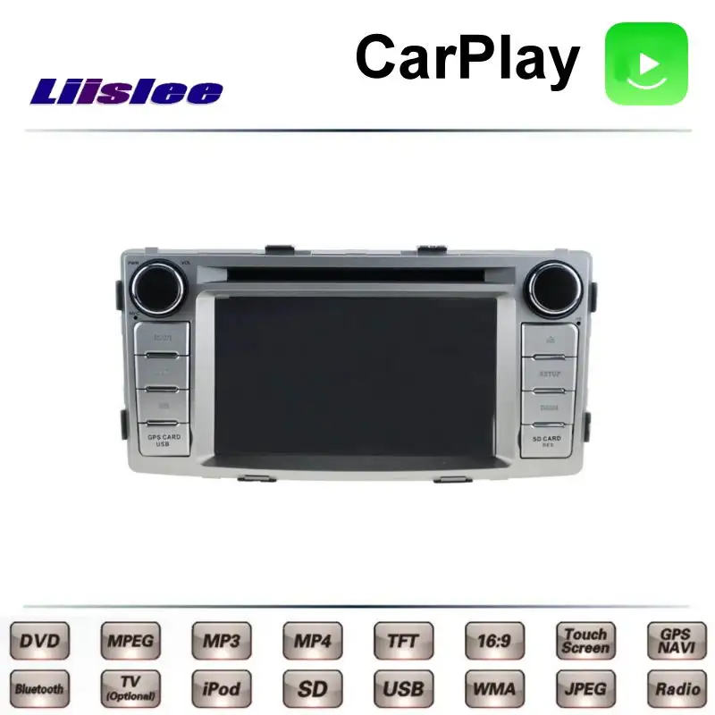 Для TOYOTA Hilux 7 TRD Vigo Truck Masters AN10 AN20 AN30 2004 ~ 2015 Автомобильный мультимедийный DVD GPS Радио
