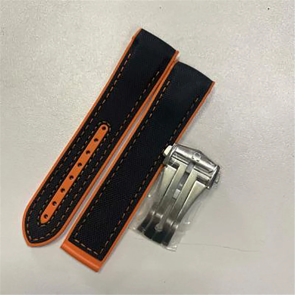 

20mm/22mm Watch Strap Wristwatch Band Bracelet Belt With Clasp for Seamaster 300/Ocean Universe Quarter