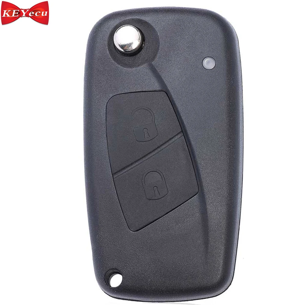 Пульт дистанционного управления для Fiat Punto Ducato Stilo Panda 2 кнопки 433 МГц чип ID46 |
