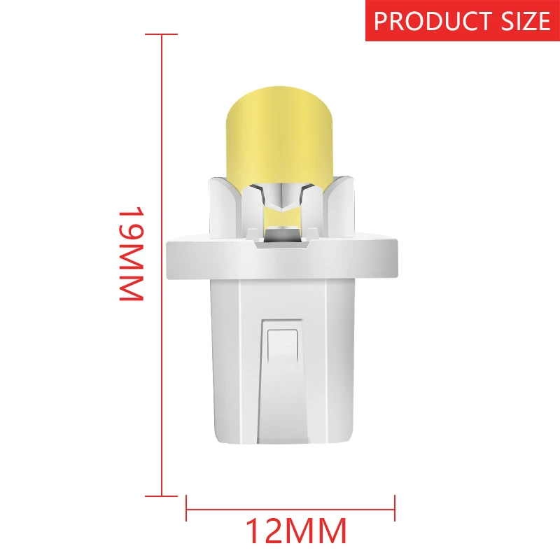 1 шт. B8.5 T5 светодиодный B8.5D 1SMD Автомобильный приборной панели спидометр лампы