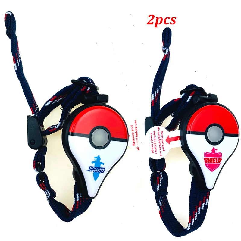 1 Swor 1 Shiel Автоматическая ловля для nintendo Pokemon GO Plus Bluet Bluetooth Интерактивная pokemongo plus приложение pokemongo фигурка игрушки IOS/Android - Цвет: 1 Swor 1 Shiel