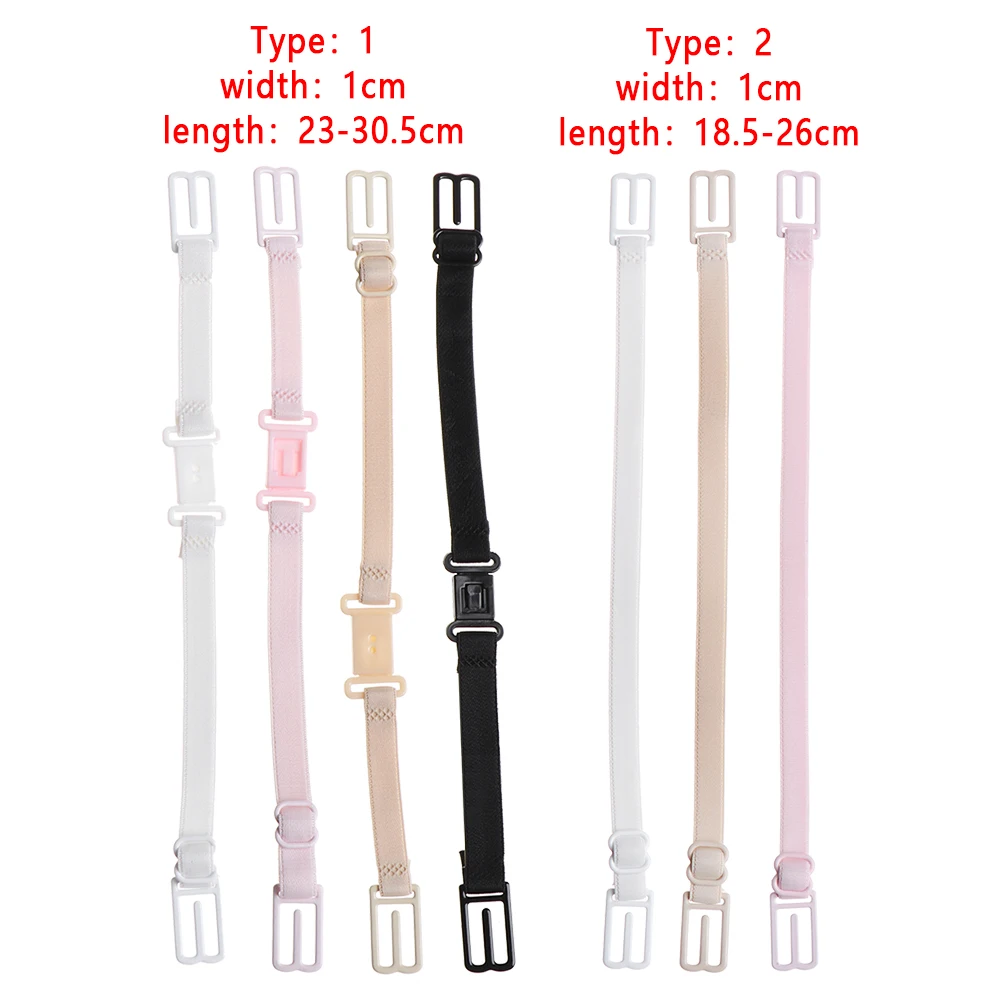 Female Skid-proof Buckle Shoulder Straps Women Non Slip Elastic Adjustable Band Bra Strap Holder Racer Back Clip | Женская одежда