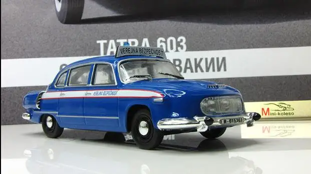 Высококлассная модель автомобиля из сплава 1:43 Татра Чешская Республика 603
