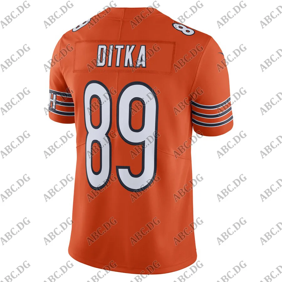 

Men Women Kid Youth Chicago Mike Ditka Orange Alternate Vapor Untouchable Limited Retired Player Jersey