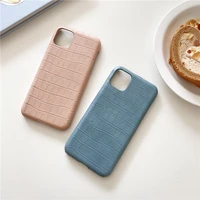 fashion crocodile pattern girl phone cover case for iphone x 11 pro xs max xr 10 8 7 plus se 4 7 luxury pu leather coque fundas