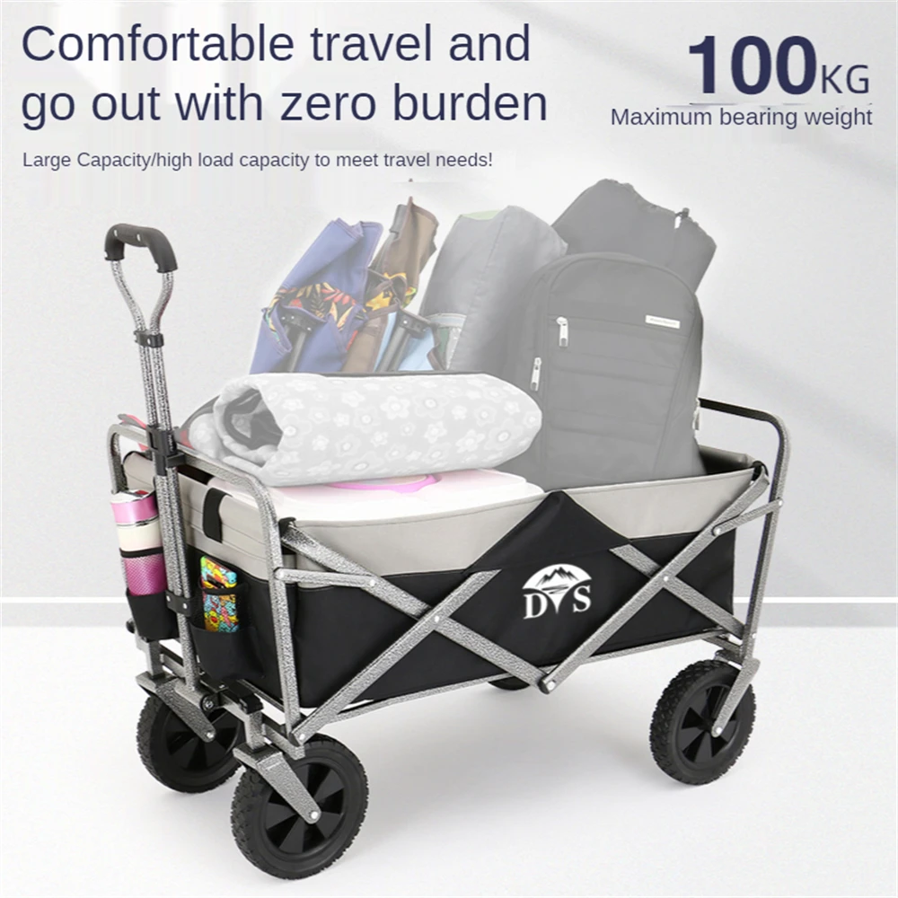 Складная уличная универсальная быстрая установка тяжелая садовая тележка