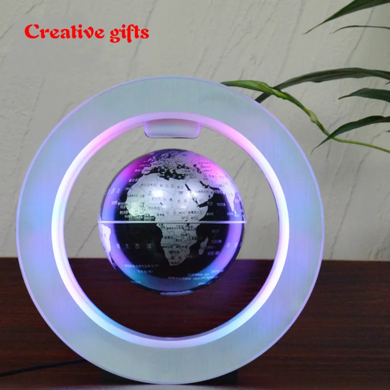 Магнитная подвеска круглая 4 дюймовая вращающаяся светодиодная лампа подарок