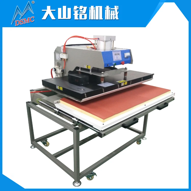 Большая Заводская CE пневматическая одностанция для рисования 60x120 термопресс