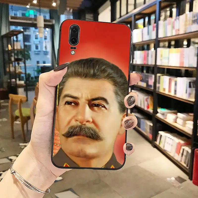 

Russian Stalin Ussr famous people Phone Case For Huawei honor Mate P 10 20 30 40 Pro 10i 9 10 20 8 x Lite