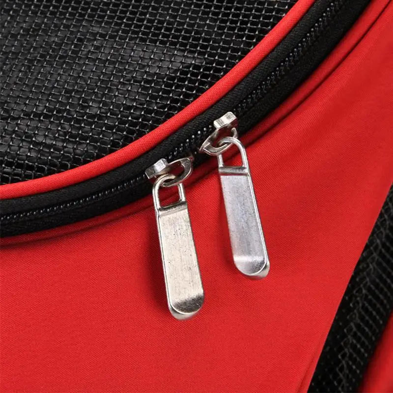 

Pet Carrier Breathable Cat Dog Puppy Zippered Carry Backpack Travel Portable Bag