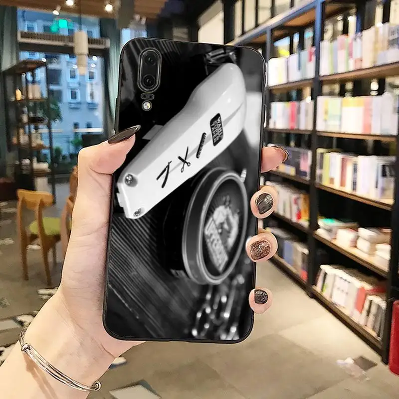 

Barber Shop Hair Stylist tools Phone Case For Huawei Y5 Y6 II Y7 Y9 PRIME 2018 2019 NOVA3E P20 PRO P10 Honor 10