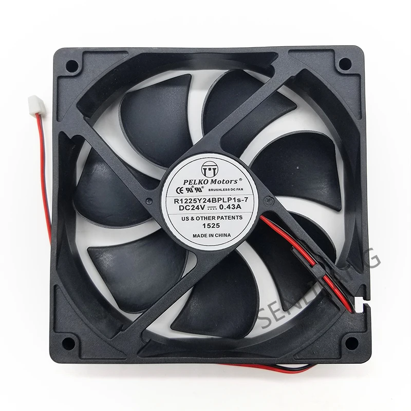 

For PELKO MOTORS R1225Y24BPLP1s-7 24V 0.43A 12025 12CM High Power