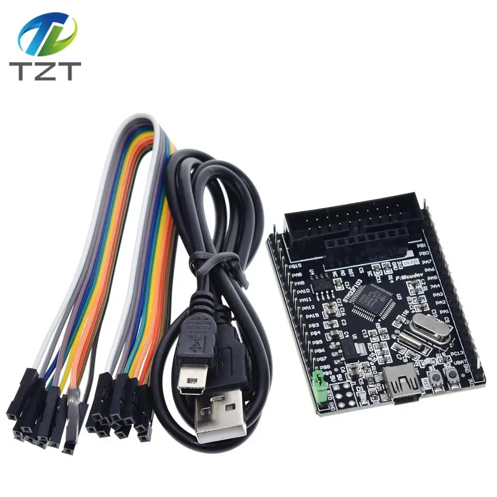 Системная плата TZT STM STM32F103C8T6 stm32f103 stm32f1 STM32 обучающая оценочный комплект макетная