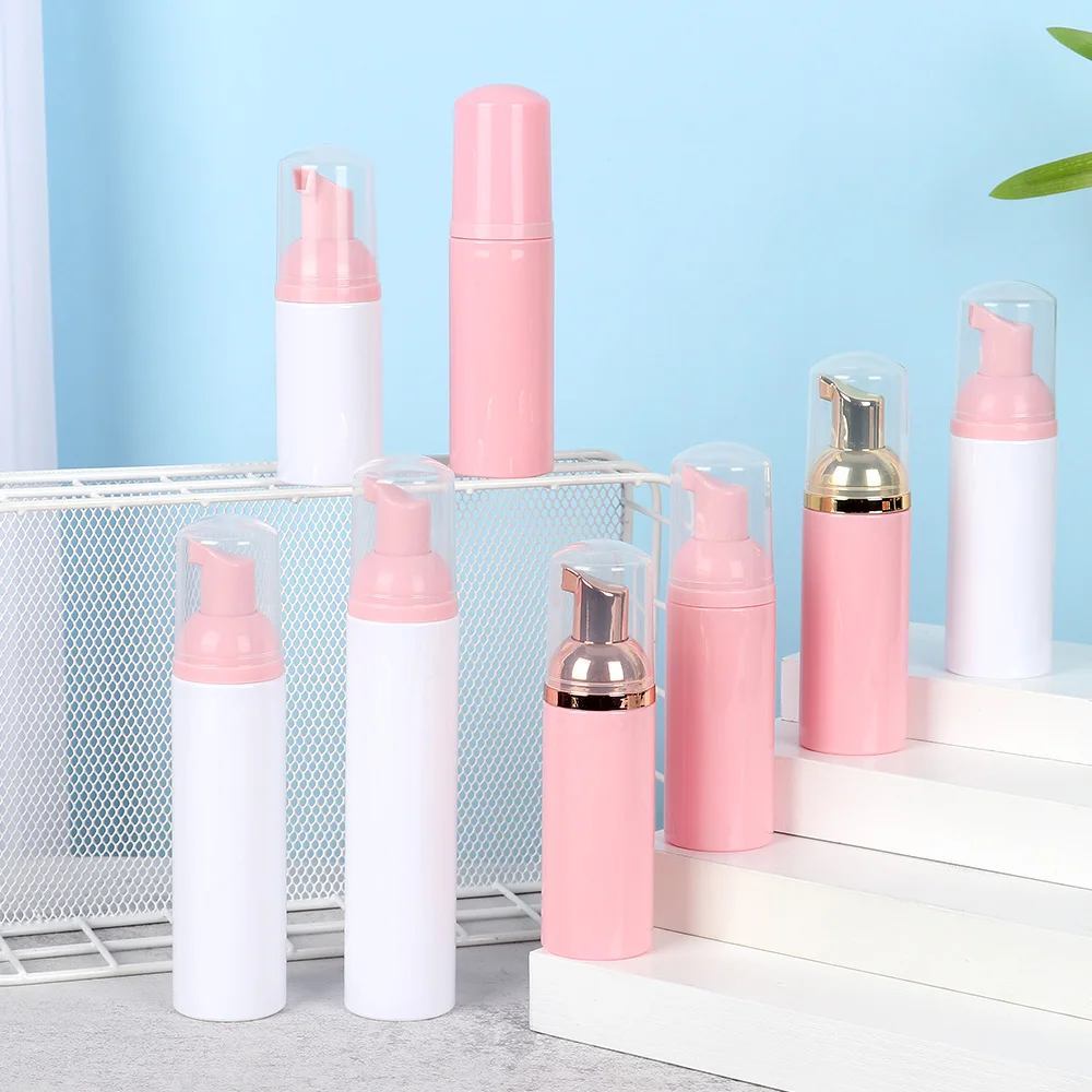 

1PC 30/50/80/100ml Plastic Foaming Bottle Soap Mousses Liquid Dispenser empty Shampoo Lotion Bottling Foam Refillable Bottles