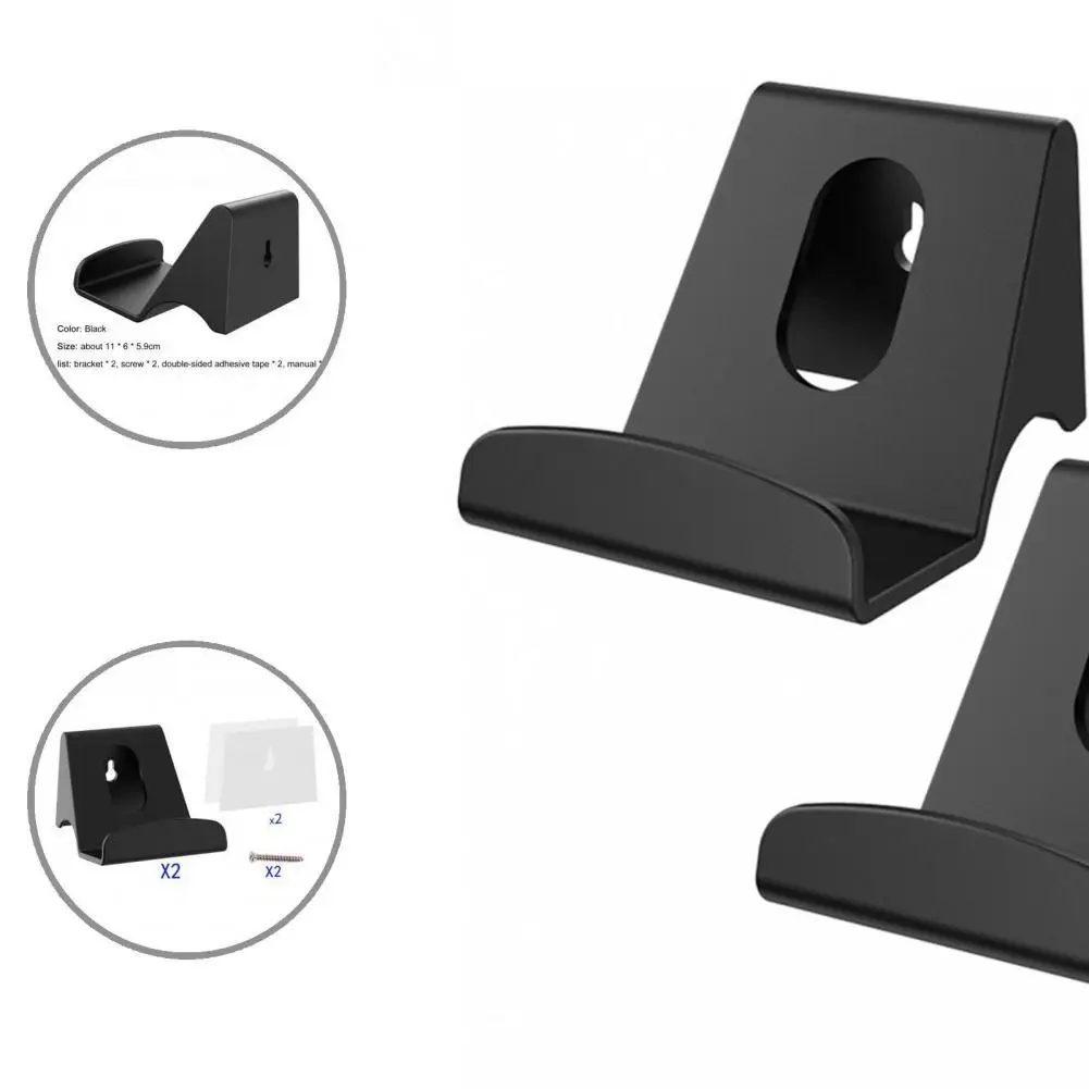 

2Pcs Game Handle Holder Useful Universal Wireless Controller Hanger Wall-mounted Universal Game Handle Hook