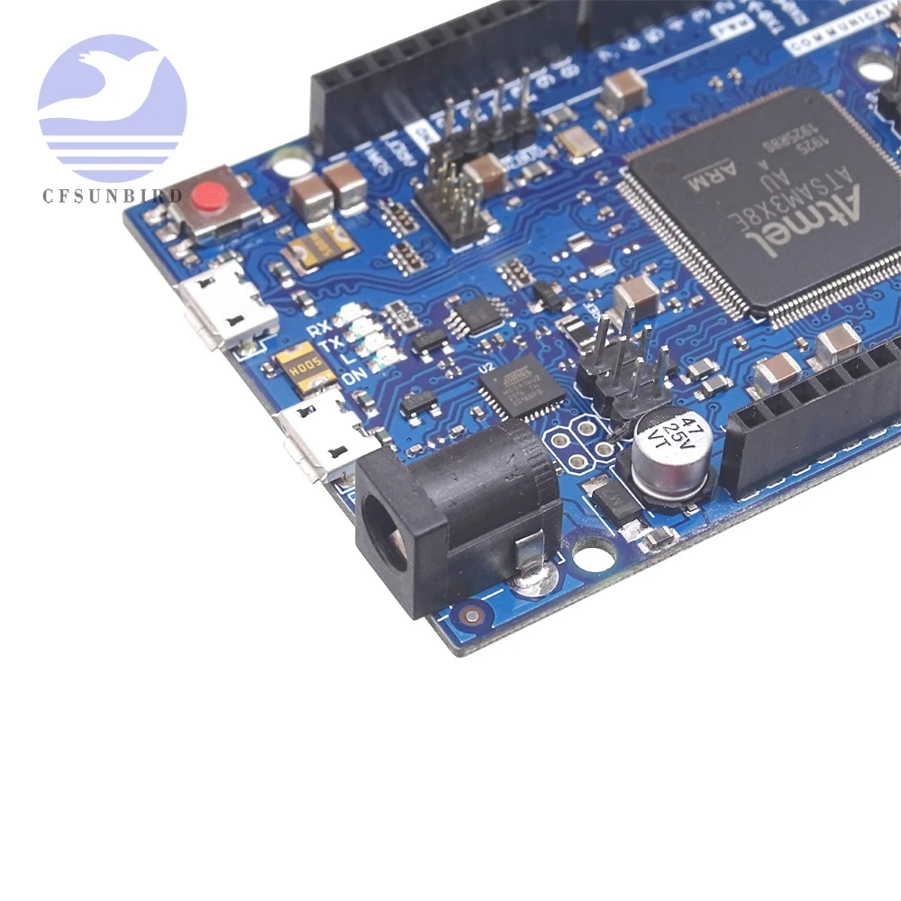 Плата Due R3 ATMEGA16U2 ATSAM3X8E ARM основная плата управления с USB-кабелем для arduino |