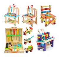 montessori for kid childrens educational toys chair designer set of tools wooden toys christmas gifts for girls boys