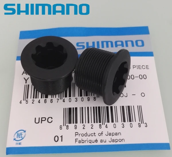 Оригинальная деталь Shimano M7100 M8100 M6100 4600 9000 R9100 коленчатая винтовая крышка для