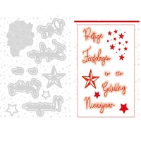 christmas stars metal cutting dies and dies new arrival 2021 stencils for decoration metal die cutters for scrapbooking