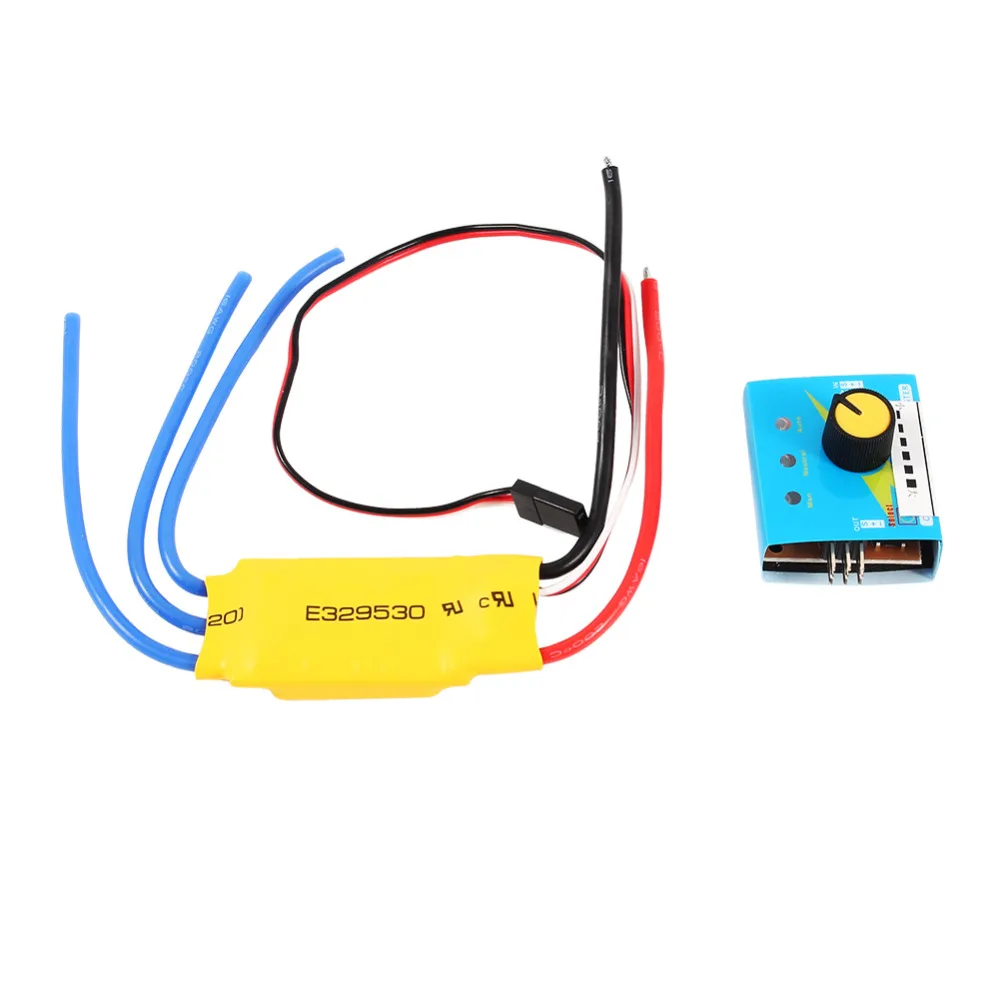 12V мотор Скорость регулятор постоянного тока 3-фазный бесщеточный контроллер PWM 30