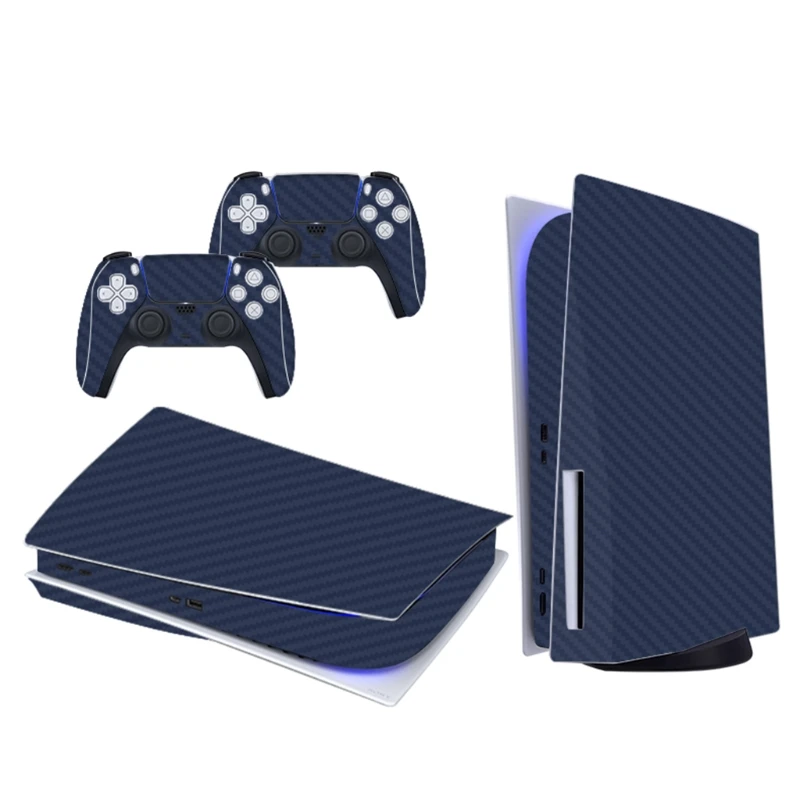 

PS5 Disc Edition Skin Sticker Protective Decal for Playstation5 Game Console & 2 Controllers