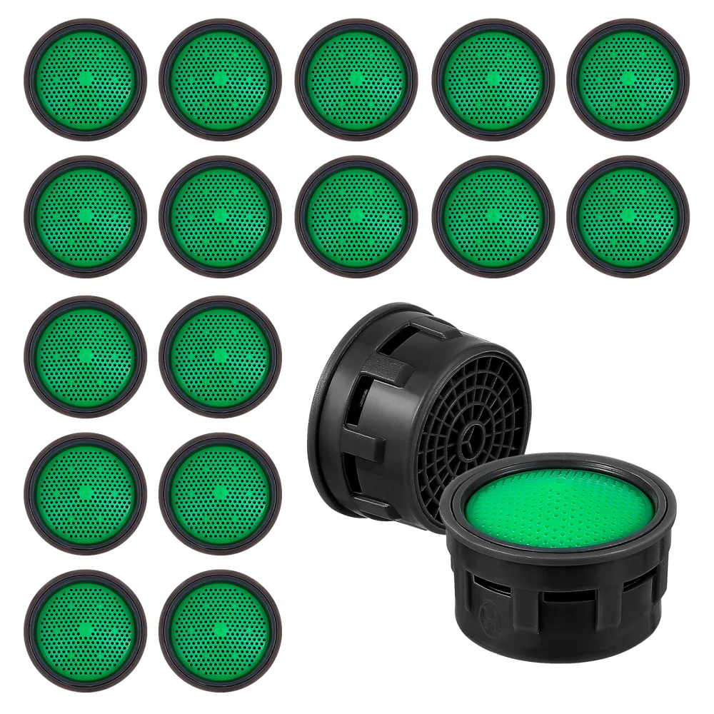 

20PCS TOPBATHY Fittings Aerator 21mm Sink Aerator Water Saving Flow Restrictor Bathroom Kitchen Replacement